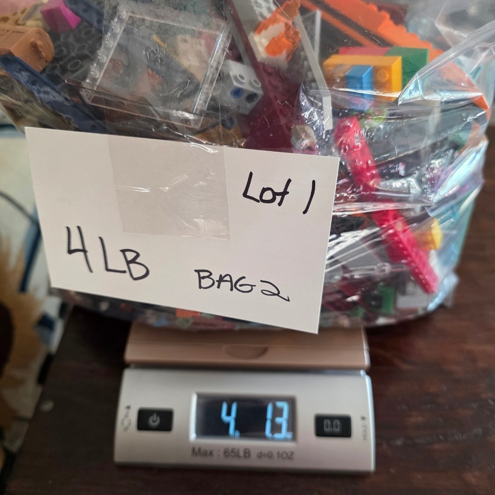 LEGO Bulk Lot 8lb Mixed Bricks Plates Specialty Pieces Minecraft Scooby Doo - Picture 4 of 12